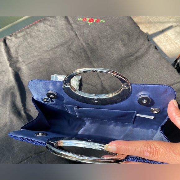 Royal Blue Evening Bag - Picture 6 of 7